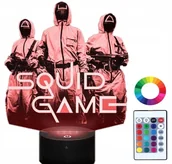 Lampy stojące - Lampka Nocna Z Imieniem Serial Squid Game Grawer - miniaturka - grafika 1
