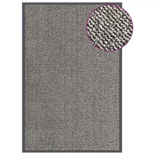 vidaXL Wycieraczka tuftowana, 80x120 cm, jasnobrązowa - Wycieraczki - miniaturka - grafika 1