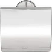 Stojaki i wieszaki na papier toaletowy - Brabantia Uchwyt do papieru toaletowego stal błyszcząca Brabantia100% ZADOWOLENIA - miniaturka - grafika 1