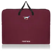 Czapraki - Torba pokrowiec na czapraki GALOP WEAR bordowa - miniaturka - grafika 1