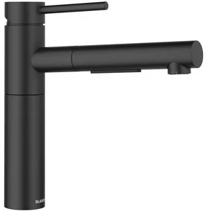 Bateria Blanco ALTA-S II silgranit czarny 527 545 - Baterie kuchenne - miniaturka - grafika 1