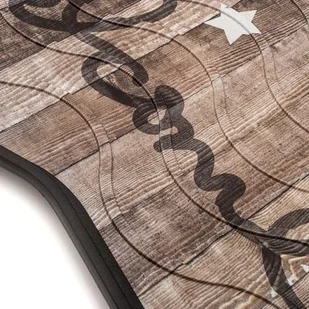 Ociekacz na buty z nadrukiem 38 x 75 cm STARS - Wycieraczki - miniaturka - grafika 1