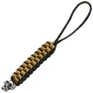 Akcesoria do noży - Przywieszka do noża M-Tac Cuboid Skull Black/Coyote paracord (TMLCS-BKCOY) - miniaturka - grafika 1