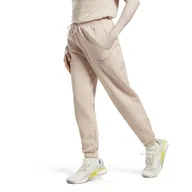 Spodnie damskie - Damskie Spodnie REEBOK VECTOR GRAPHIC JOGGER HZ5987 – Pomarańczowy - miniaturka - grafika 1