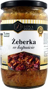 .Zielona Spiżarnia Żeberka w Kapuście 680g - Szybkie dania obiadowe - miniaturka - grafika 1