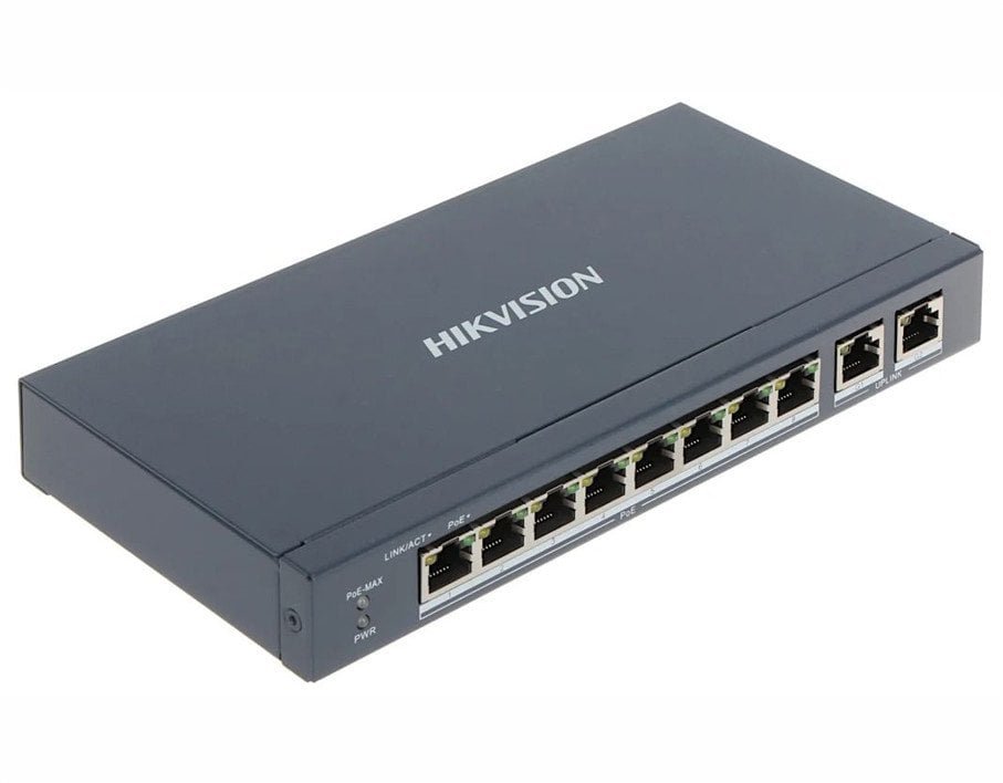 PoE šakotuvas Hikvision DS-3E0310P-E/M 3E0310PEM