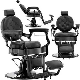 Fotel barberski fryzjerski do salonu Black Pearl - Fotele fryzjerskie - miniaturka - grafika 2