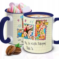 Kubki - Kubek Z Nadrukiem DLA NAUCZYCIELA OD KLASY Granatowo Biały Kreator - miniaturka - grafika 1