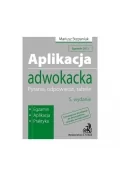 Podręczniki dla szkół wyższych - aplikacja adwokacka pytania odpowiedzi tabele - miniaturka - grafika 1