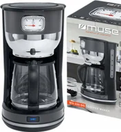 Ekspresy do kawy - Ekspres przelewowy Muse EKSPRES PRZELEWOWY MUSE MS-220DG 1000W - miniaturka - grafika 1