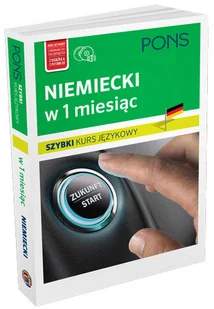 Pons Niemiecki w 1 miesiąc szybki kurs językowy - Angelika Lundquist-Mog - Książki do nauki języka niemieckiego - miniaturka - grafika 1