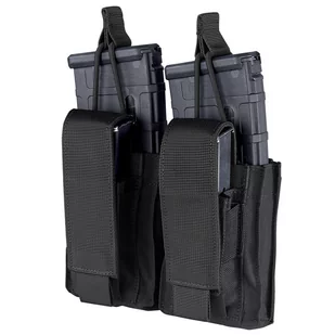 Condor - Ładownica Kangaroo Mag Pouch Gen II na magazynek AR-15 i pistoletowy - Podwójna - Czarna - 191232-002 - Odzież taktyczna i umundurowanie - miniaturka - grafika 1