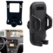 Uchwyty samochodowe do telefonów - Adapter Do Uchwytu Na Telefon Volkswagen Golf 2014-2020 Uchwyt Carbon - miniaturka - grafika 1