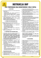 Instrukcje stanowiskowe BHP - IAE26 INSTRUKCJA BHP PRZY POMPOWANIU KOŁA BEZDĘTKOWEGO I KOŁA Z DĘTKĄ, PN - PŁYTA PCV 1MM; (245X350MM) - miniaturka - grafika 1