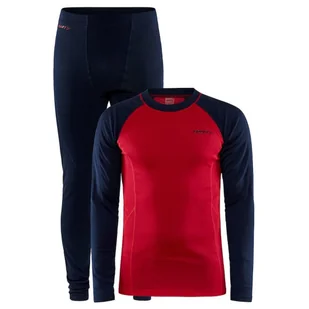 Zestaw dla mężczyzn Craft Core Warm Baselayer Rozmiar: XXL / Kolor: zielony - Bielizna sportowa męska - miniaturka - grafika 1