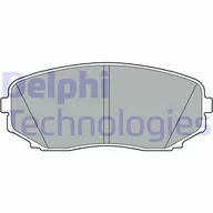 Klocki hamulcowe - Klocki hamulcowe - komplet DELPHI LP3399 - miniaturka - grafika 1