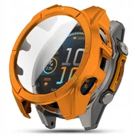 Akcesoria do smartwatchy - ETUI 2in1 GARMIN FENIX 8 43mm - POMARAŃCZOWE - miniaturka - grafika 1