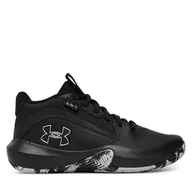 Buty dla chłopców - Sneakersy Under Armour Ua Gs Lockdown 7 3028513 Czarny - miniaturka - grafika 1