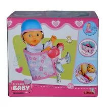 Fotelik rowerowy dla lalek New Born Baby - Simba - Akcesoria dla lalek - miniaturka - grafika 2