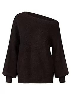 Swetry damskie - APART Fashion Sweter damski, czarny, 38 EU, czarny, 38 - grafika 1