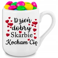 Kubki - Kubek Biały 330ml COFFEE - Prezent dla Zachochanych Miłość Wiele Wzorów - miniaturka - grafika 1