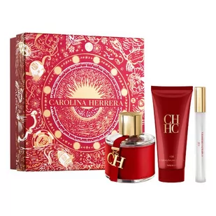 Zestaw Carolina Herrera Woda Toaletowa 100 ml + Lotion do ciała 100 ml + Spray Edt 10 ml (8411061074954) - Zestawy kosmetyków damskich - miniaturka - grafika 1