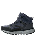 Buty trekkingowe damskie - Jack Wolfskin Terraventure Texapore Mid W damskie buty trekkingowe, szary (Graphite), 36 EU - miniaturka - grafika 1