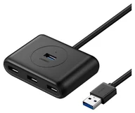 Kable USB - Ugreen USB 3.0 4w1 0,5m czarny - miniaturka - grafika 1