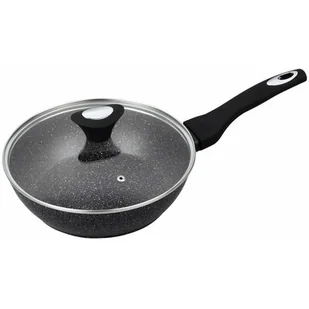 Klausberg Klausberg PATELNIA GRANITOWA 28cm KLAUSBERG KB-7296 GŁĘBOKA - Patelnie - miniaturka - grafika 1