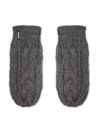 Rękawiczki sportowe damskie - Eisbär Rękawiczki Damskie Afra Mittens 80135 Szary - miniaturka - grafika 1