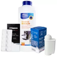 Akcesoria i części do ekspresów do kawy - Zestaw Gaggia - Filtr Saeco Intenza+ CA6702, Uniwersalny Odkamieniacz 500ml, Saeco CA6704/60 Tabletki Czyszczące - miniaturka - grafika 1