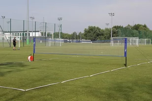 Yakimasport Zestaw Do Siatkonogi, Siatkonoga Na Naturalną Murawę - Piłka nożna - miniaturka - grafika 1