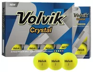Golf - Piłki golfowe VOLVIK Crystal (żółte) - miniaturka - grafika 1