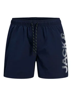 Jack&Jones Szorty kąpielowe Maui 12275129 Granatowy Regular Fit - Kąpielówki męskie - miniaturka - grafika 1