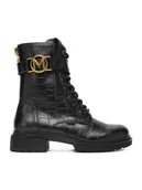 Botki damskie - MEXX Trzewiki CEO-MI001710553W-01 Czarny - miniaturka - grafika 1