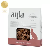 Przysmaki dla kotów - AYLA wątróbki indycze liofilizowane przysmaki dla kotów 28g - miniaturka - grafika 1