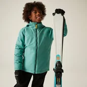 Kurtki narciarskie - Dare 2b Kurtka narciarska dziecięca z membraną Impose V Niebieski, Rozmiar: 164 cm - miniaturka - grafika 1