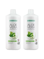 Suplementy naturalne - Aloes żel do picia Sivera pokrzywa 2x1000ml LR Lifetakt Aloe Vera DWUPAK Aloe Vera Drinking Gel Intense Sivera 2x1000ml DWUPAK - miniaturka - grafika 1