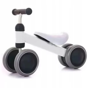 Ecotoys Rowerek biegowy mini rower Practise White 923 - Rowerki biegowe - miniaturka - grafika 1