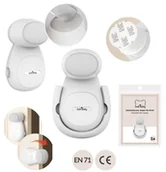 Zabezpieczenia dla dzieci - Stoper odbojnik klin automatyczny zabezpieczenie blokada do drzwi SafeTeddy - miniaturka - grafika 1