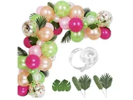 Balony i akcesoria - Zestaw balonów do girlandy balonowej hawajski - 83 szt. - miniaturka - grafika 1