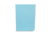 Prześcieradła - Prześcieradło bez gumki, KZ, bawełniane, 160x200 cm, niebieski - miniaturka - grafika 1