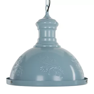Beliani Lampa wisząca niebieska DIDESSA - Lampy sufitowe - miniaturka - grafika 1