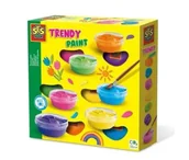 Przybory szkolne - Farby plakatowe 6 kolorów - SES - miniaturka - grafika 1