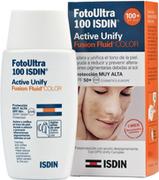 Podkłady do twarzy - Fluid tonujący do twarzy Isdin FotoUltra 100 Active Unify/Fusion Fluid Color SPF 50+ 50 ml (8470001674227) - miniaturka - grafika 1