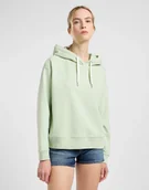 Bluzy damskie - DAMSKA BLUZA LEE ESSENTIAL HOODIE SOFT SAGE 112363839 - Lee - miniaturka - grafika 1