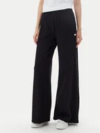 Spodnie sportowe damskie - EA7 Emporio Armani Spodnie dresowe 7W000083 AF13135 UC001 Czarny Wide Leg - miniaturka - grafika 1