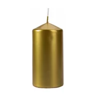 Świece - Bispol Świeca walec SW60/120-213, ZŁOTY METALIK, 1 szt 5906927350097 - miniaturka - grafika 1