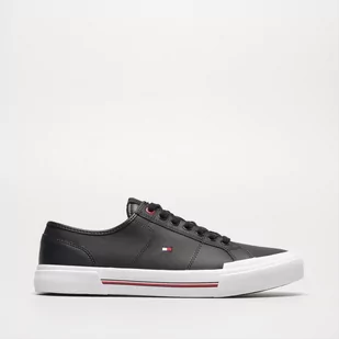 TOMMY HILFIGER CORE CORPORATE VULC LEATHER - Tommy Hilfiger - Buty sportowe męskie - miniaturka - grafika 1