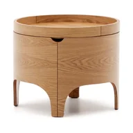 Szafki nocne - Szafka nocna w dekorze jesionu Octavia – Kave Home - miniaturka - grafika 1